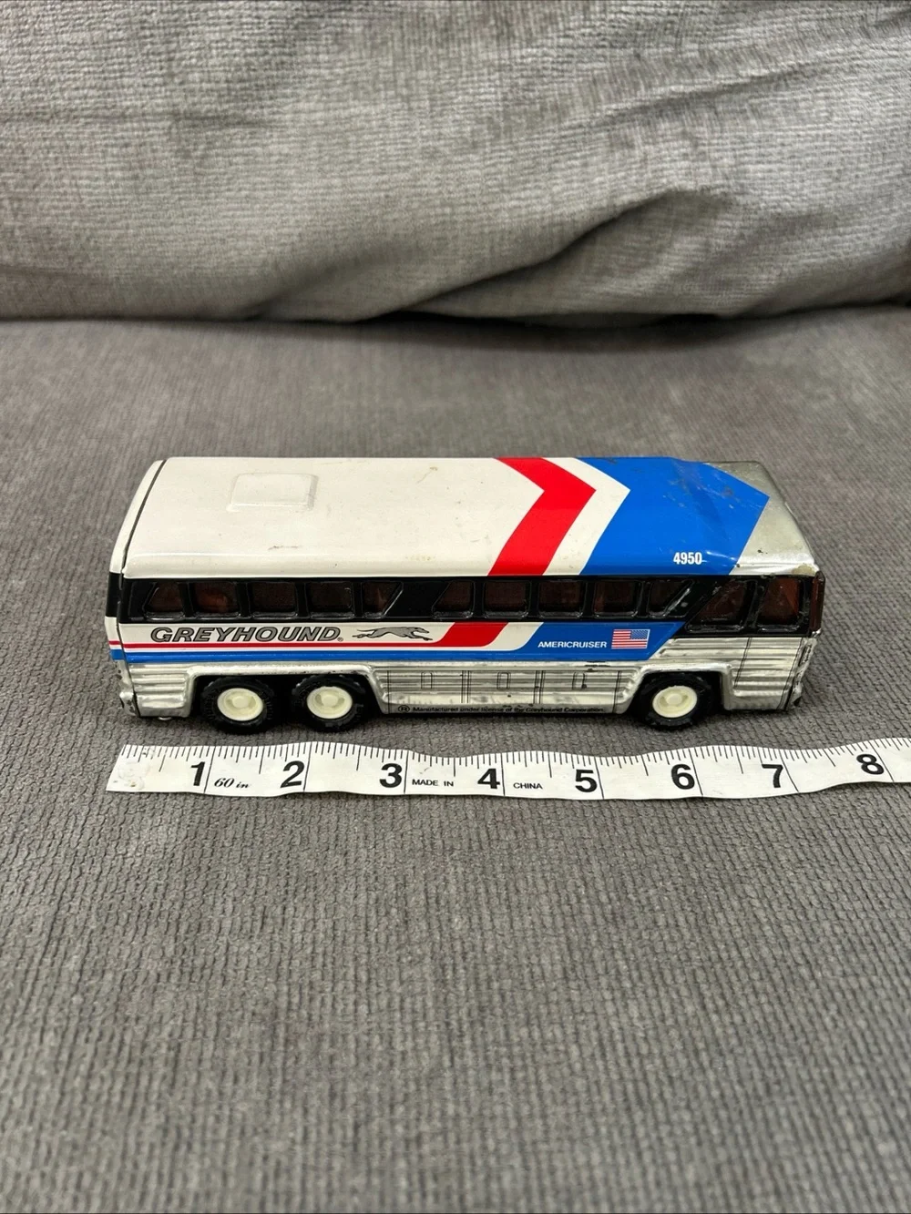 Buddy L Greyhound Bus 4950 Americruiser Made in Japan 1979 Collectable Vintage